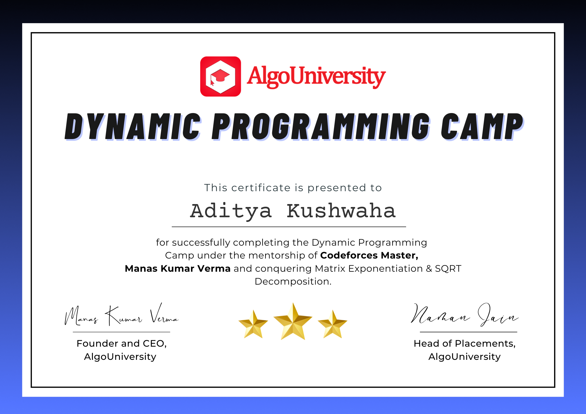 Aditya Kushwaha - Padrauna, Uttar Pradesh, India | Professional Profile ...