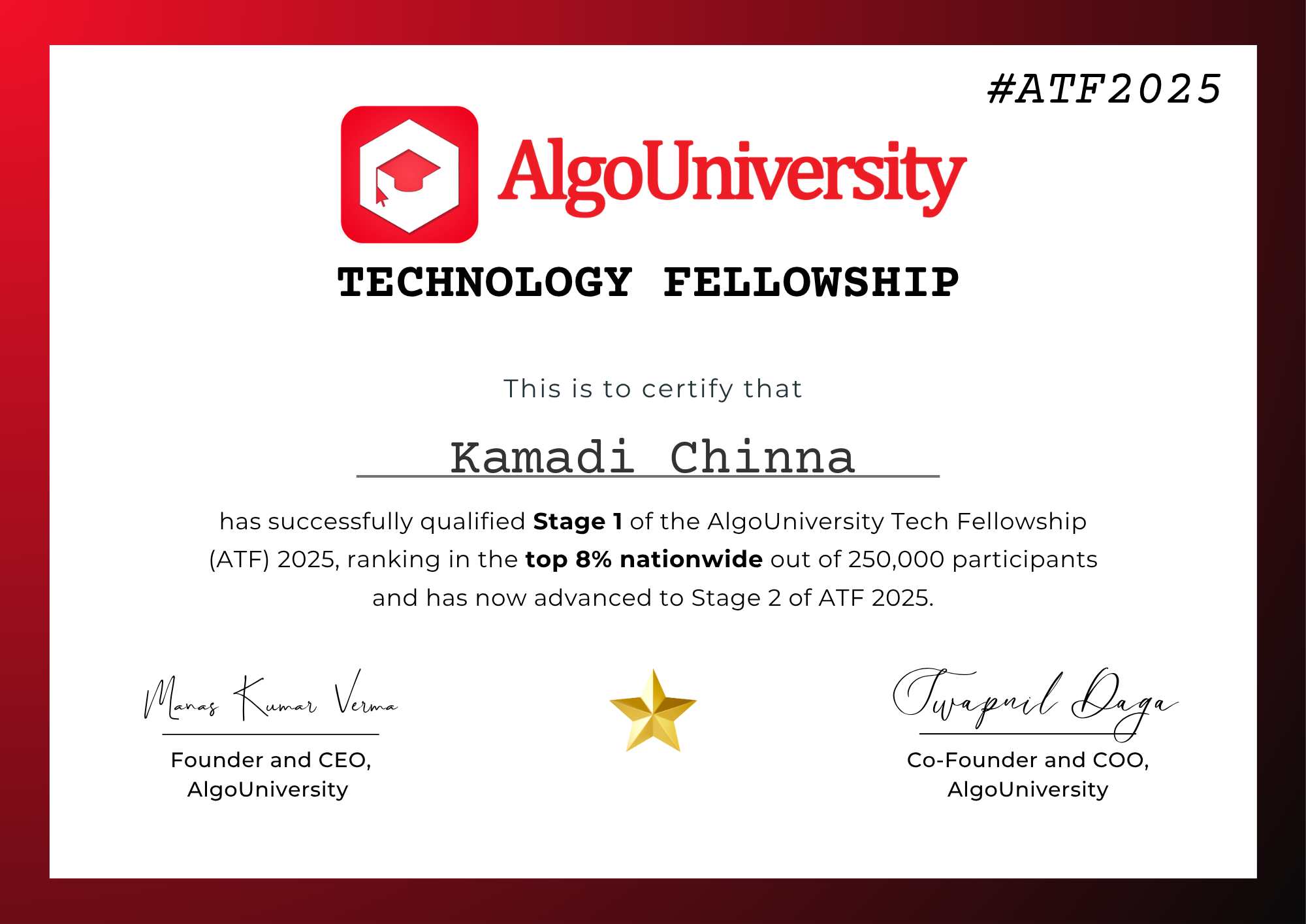 Chinna Kamadi - UiPath Student Developer Champion β2026-27 | MERN Stack ...